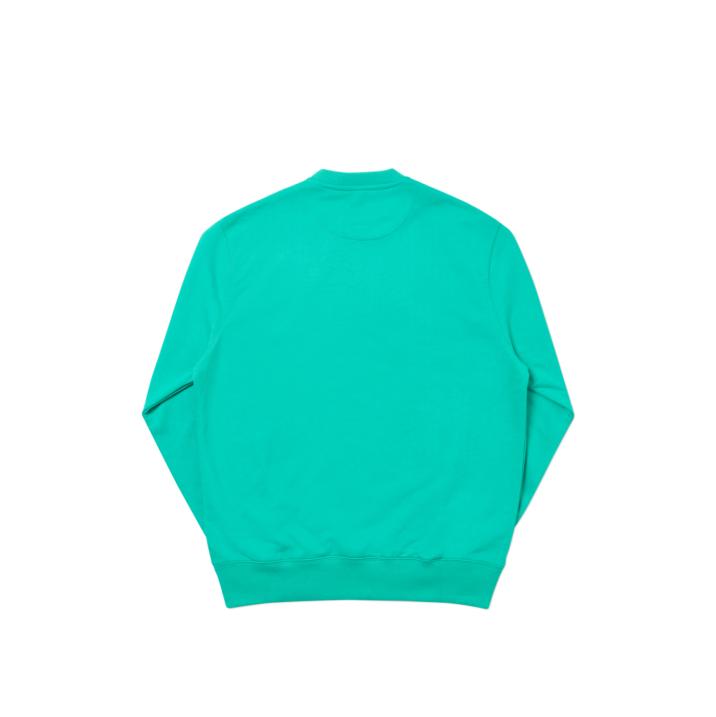 Thumbnail BURB CREW POOL GREEN one color