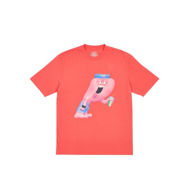 BURB T-SHIRT LIGHT RED one color