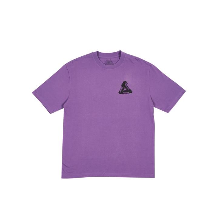 Thumbnail TRI-WOBBLE T-SHIRT PURPLE one color