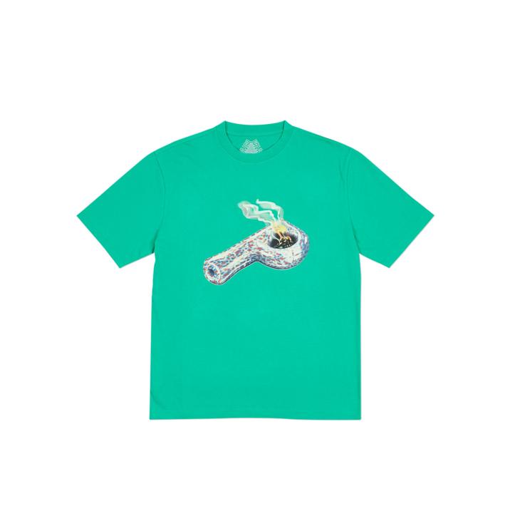 MACHINE T-SHIRT POOL GREEN one color