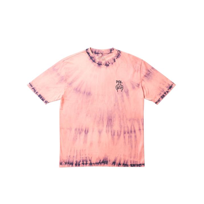 FINGER UP T-SHIRT NAVY TIE DYE one color