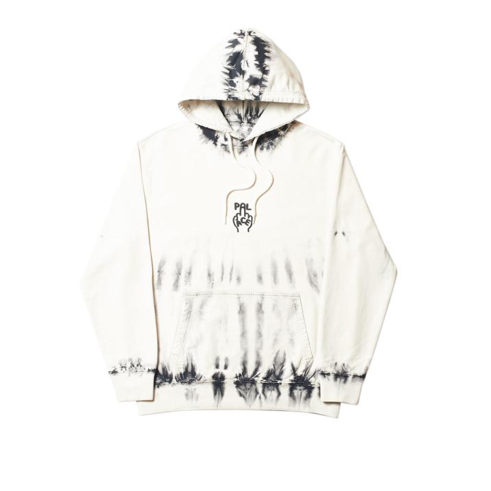 Thumbnail FINGER UP HOOD WHITE TIE DYE one color