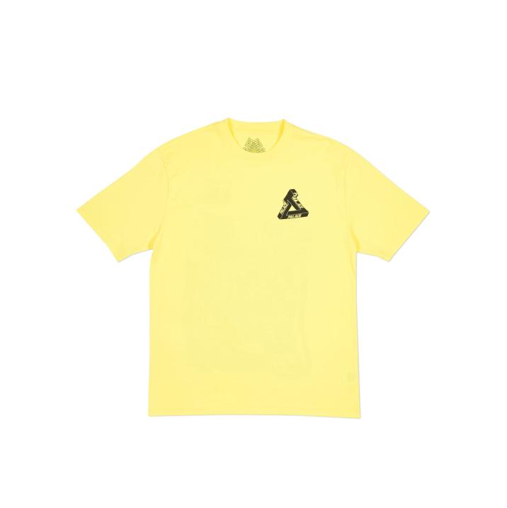 Thumbnail TRI-WOBBLE T-SHIRT LIGHT YELLOW one color