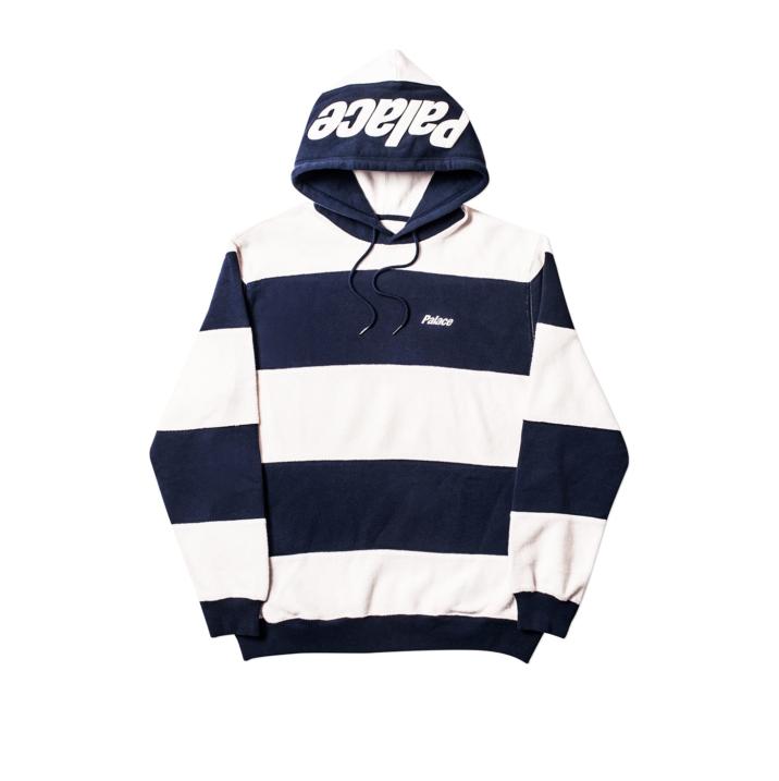 Thumbnail BRUSHER HOOD WHITE / NAVY one color