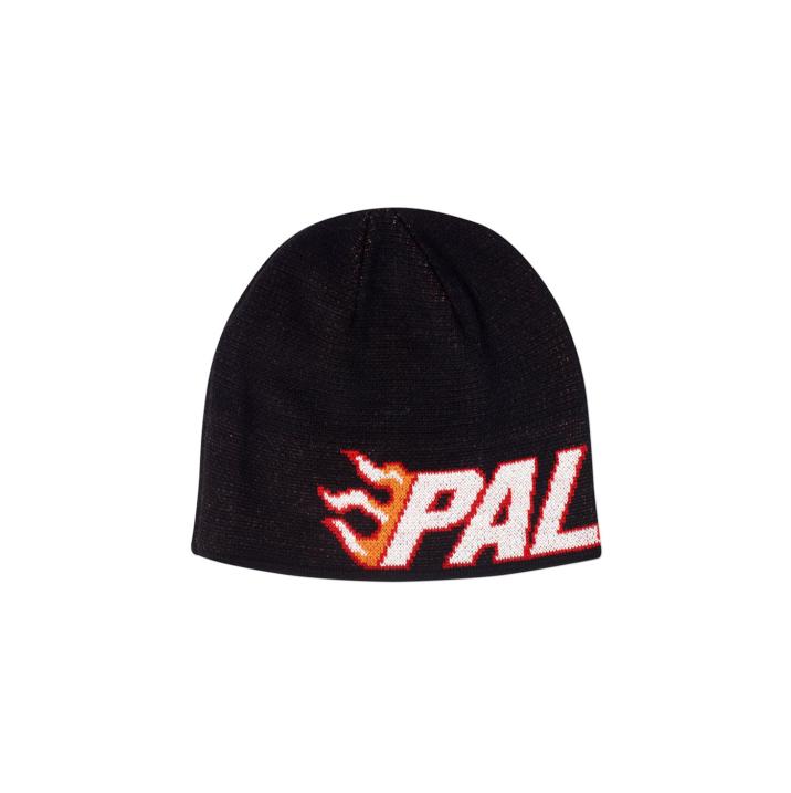 Thumbnail FLAME-GRILL BEANIE BLACK one color