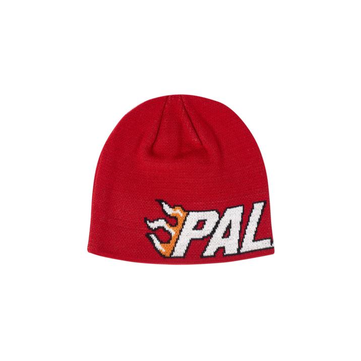 Thumbnail FLAME-GRILL BEANIE RED one color