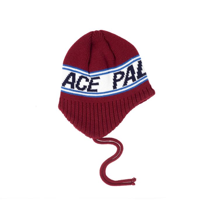 FLAP ABOUT BEANIE BURGUNY one color