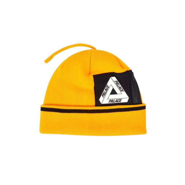 POCKET BEANIE YELLOW one color