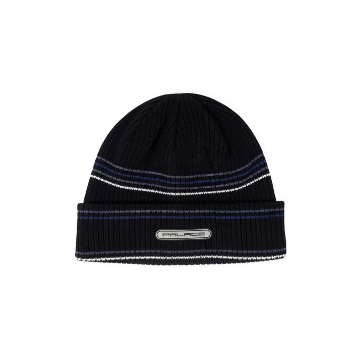 RAZOR STRIPE BEANIE BLACK one color