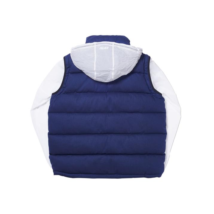 Thumbnail REACTO PUFF ZIP OFF JACKET BLUE one color