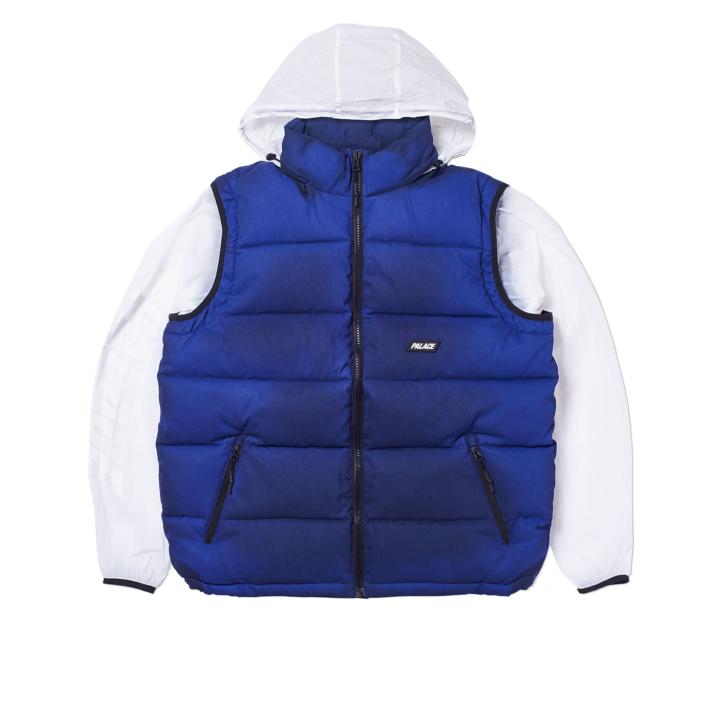 Thumbnail REACTO PUFF ZIP OFF JACKET BLUE one color