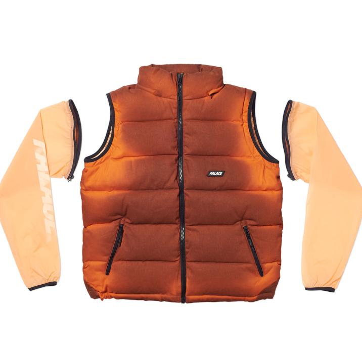 Thumbnail REACTO PUFF ZIP OFF JACKET ORANGE one color