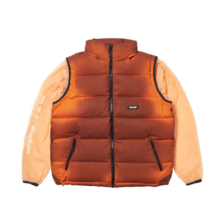 Thumbnail REACTO PUFF ZIP OFF JACKET ORANGE one color