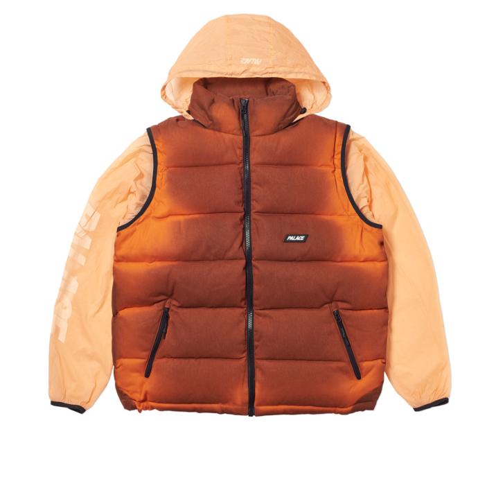 Thumbnail REACTO PUFF ZIP OFF JACKET ORANGE one color