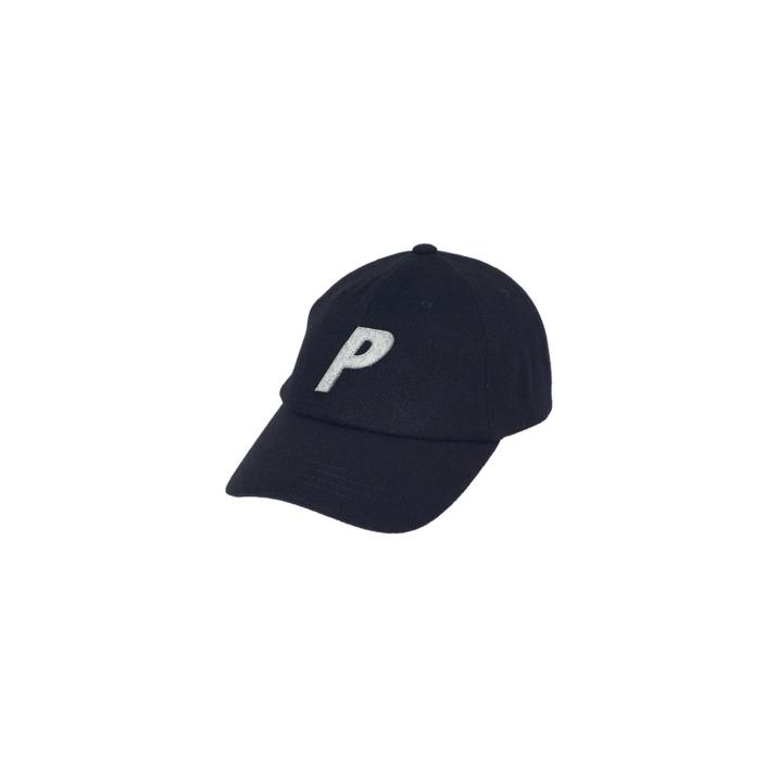 Thumbnail P WOOL 6-PANEL BLACK one color