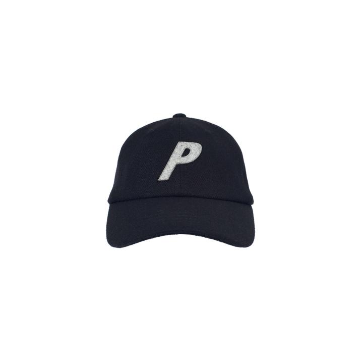 Thumbnail P WOOL 6-PANEL BLACK one color