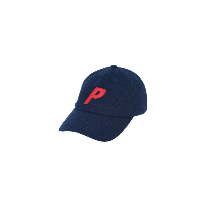 Thumbnail P WOOL 6-PANEL NAVY one color