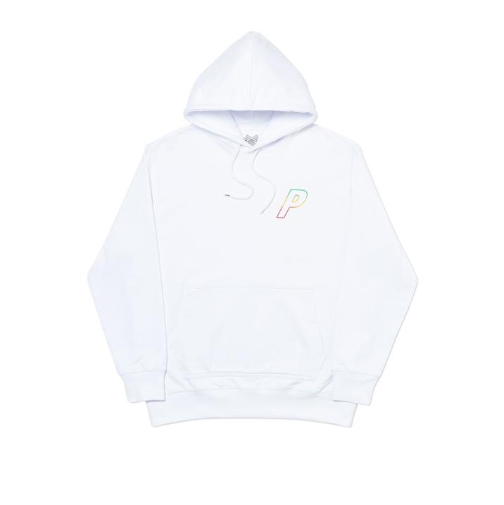 Thumbnail LINEAR TRIPLE FADE HOOD WHITE one color