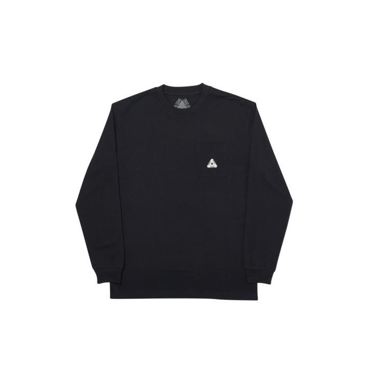 SOFAR POCKET LONGSLEEVE BLACK one color