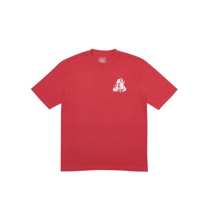 Thumbnail U FIGURE T-SHIRT DARK RED one color