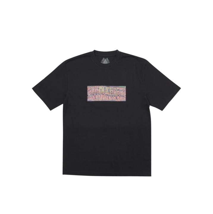 SUPER PALACE T-SHIRT BLACK one color