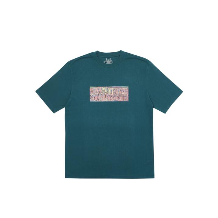 SUPER PALACE T-SHIRT DARK GREEN one color