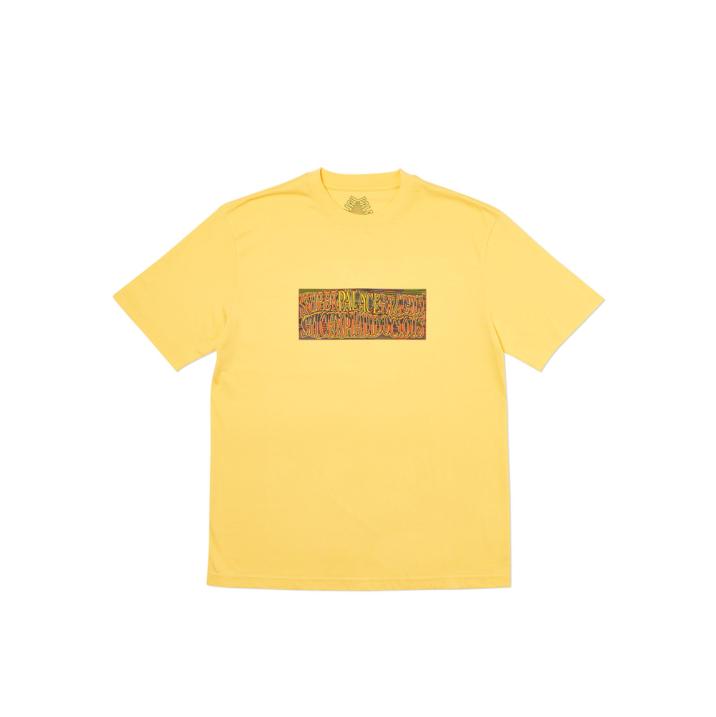 SUPER PALACE T-SHIRT YELLOW one color