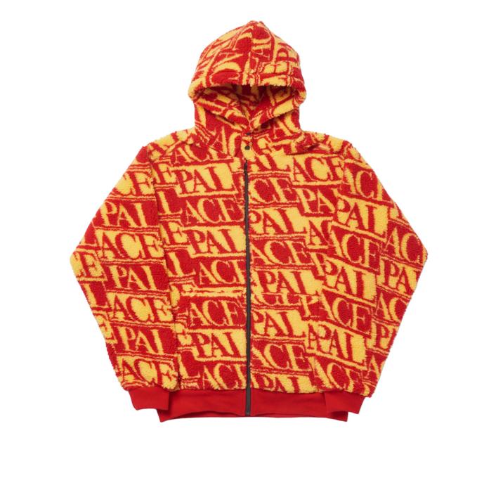 Thumbnail J-ARD FLEECE JACKET RED / YELLOW one color