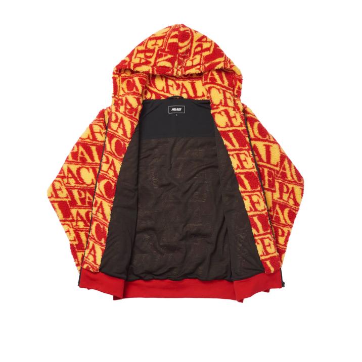 Thumbnail J-ARD FLEECE JACKET RED / YELLOW one color