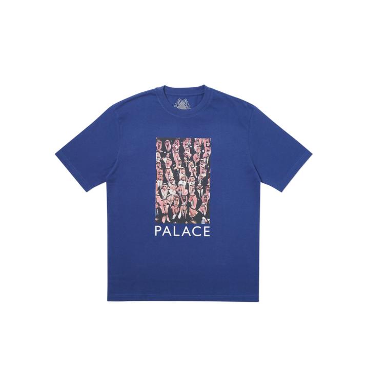Palace Wide On T-Shirt Blue