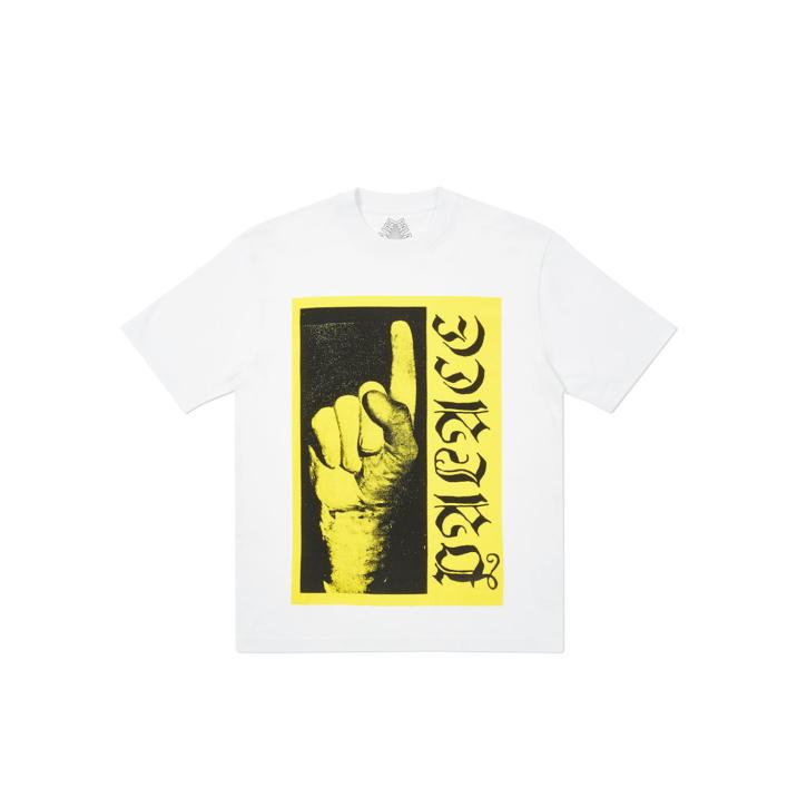 ANCIENT FINGER T-SHIRT WHITE one color