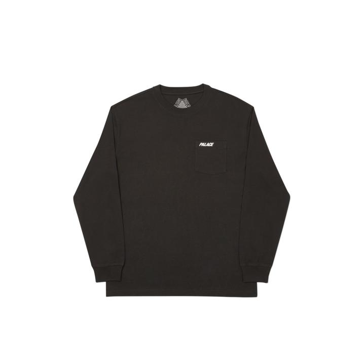 CLASSIC POCKET LONGSLEEVE BLACK one color