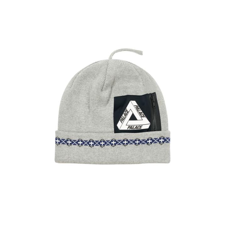 POCKET BEANIE GREY MARL one color