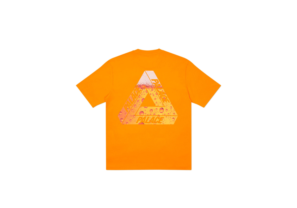 Tri-Lager T-Shirt Orange - Winter 2020 - Palace Community