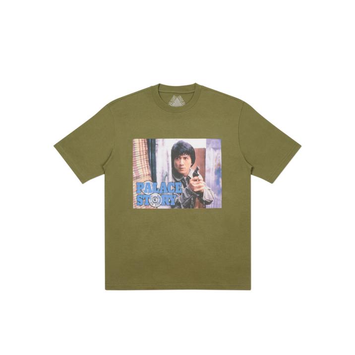 PALACE STORY T-SHIRT OLIVE one color