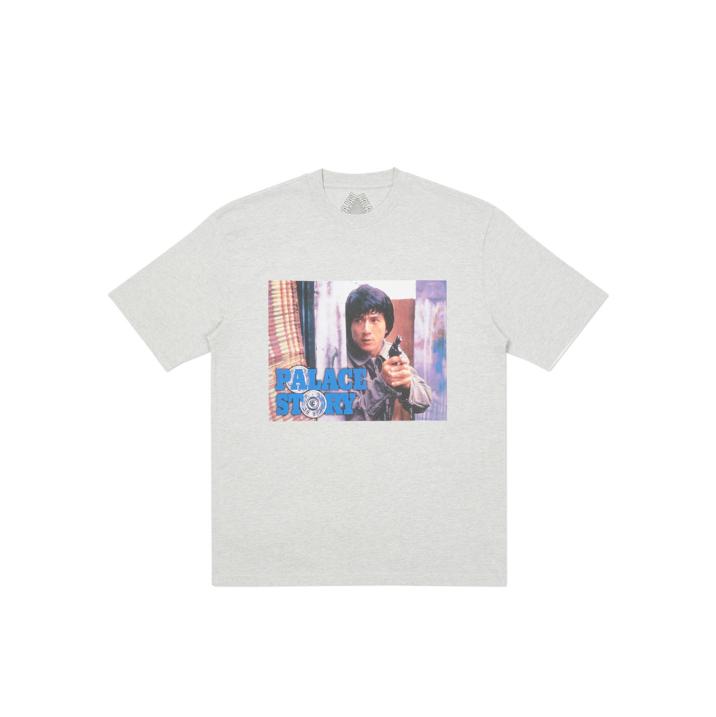 PALACE STORY T-SHIRT GREY MARL one color