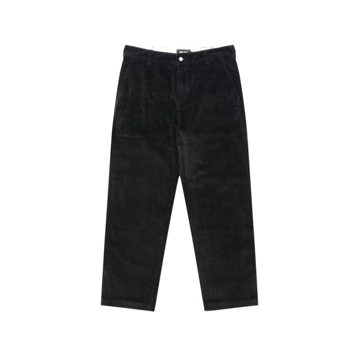 Thumbnail CORD PLAIN PANT BLACK one color