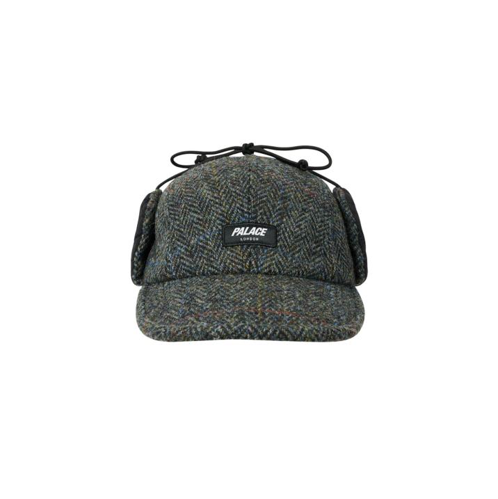 Thumbnail HARRIS TWEED EARFLAP 4-PANEL GREY one color