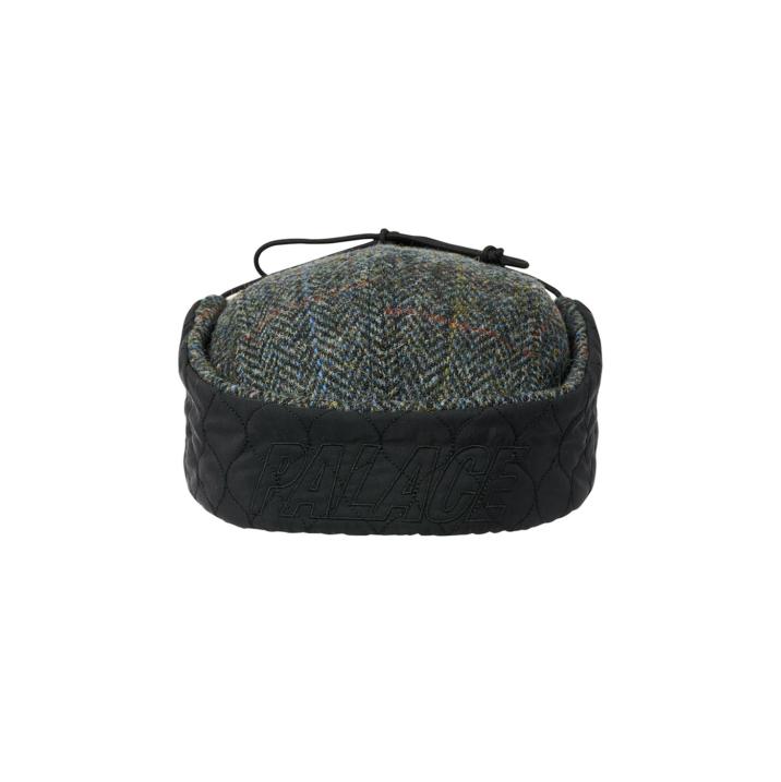 Thumbnail HARRIS TWEED EARFLAP 4-PANEL GREY one color