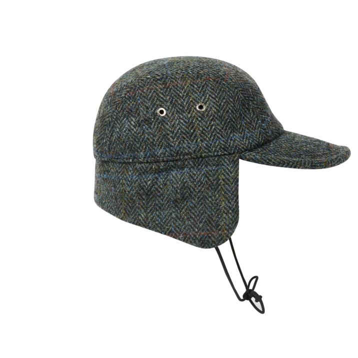 Thumbnail HARRIS TWEED EARFLAP 4-PANEL GREY one color