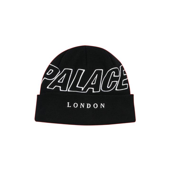 PALACE LONDON BEANIE BLACK one color