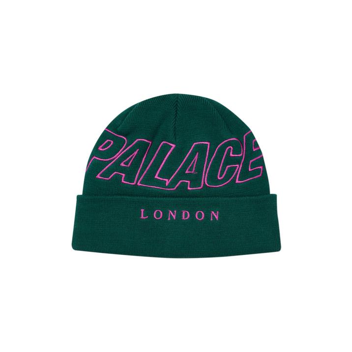 PALACE LONDON BEANIE GREEN one color