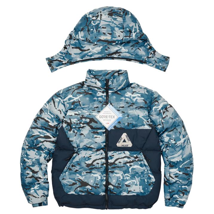 Thumbnail PALACE GORE-TEX INFINIUM PUFFA BLUE CAMO one color