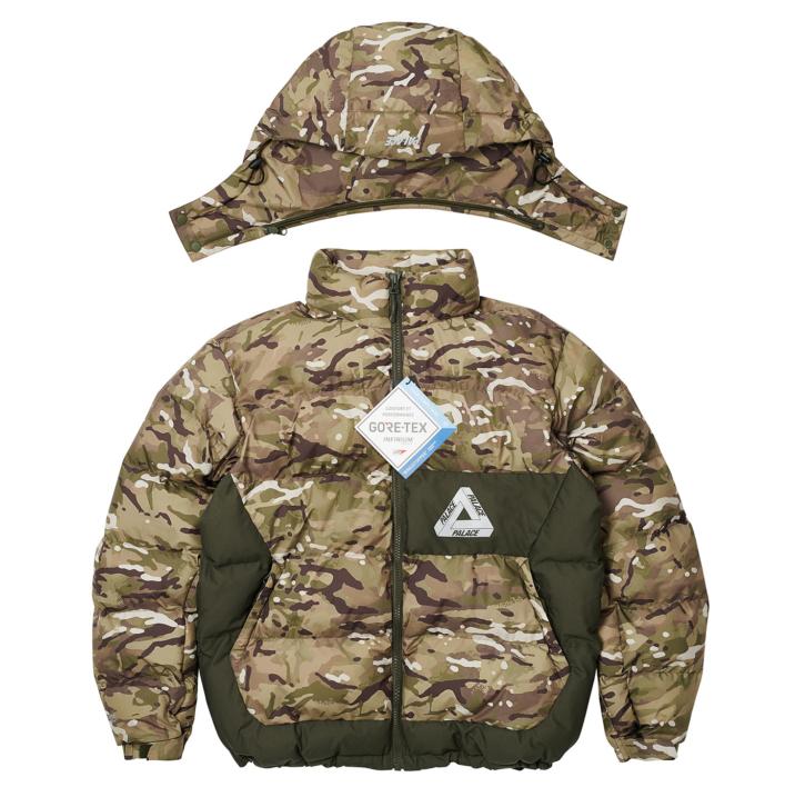 Thumbnail PALACE GORE-TEX INFINIUM PUFFA GREEN CAMO one color