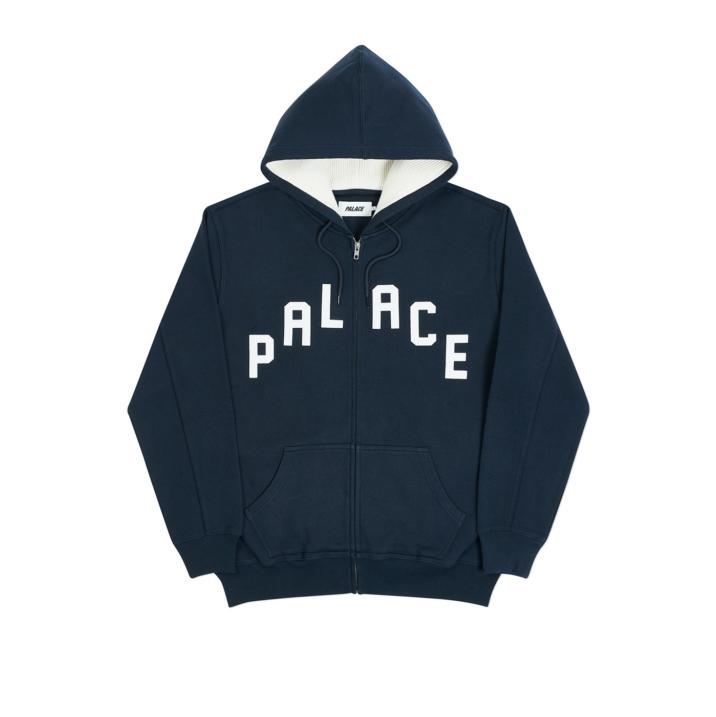 Thumbnail ALAS ZIP HOOD NAVY one color