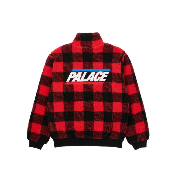 Thumbnail P-LUMBER JACKET RED / BLACK one color