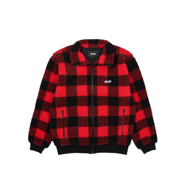 Thumbnail P-LUMBER JACKET RED / BLACK one color