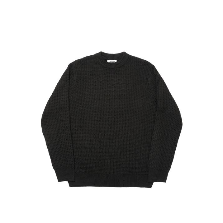 Thumbnail C-HUNKY KNIT BLACK one color