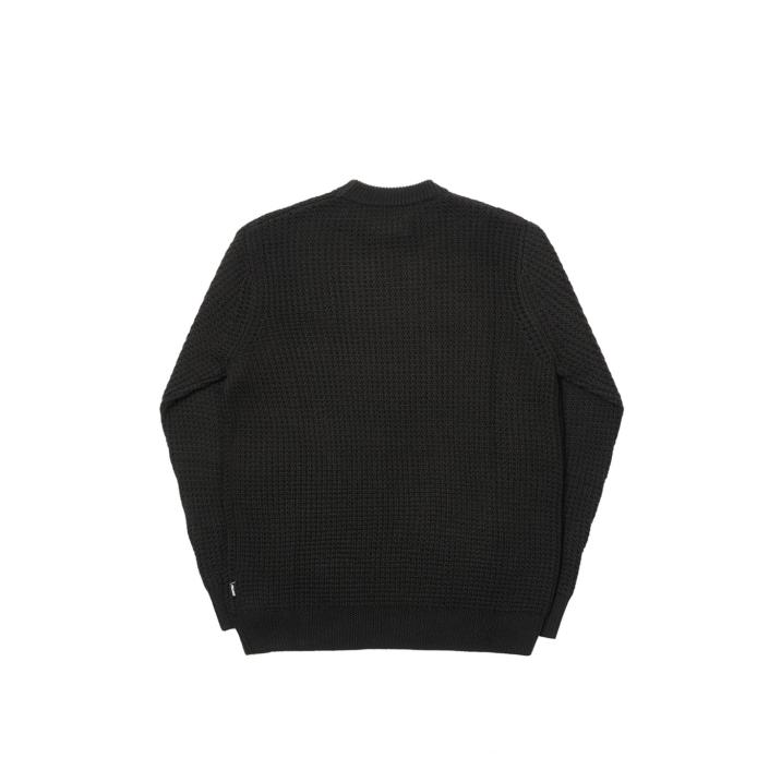 Thumbnail C-HUNKY KNIT BLACK one color