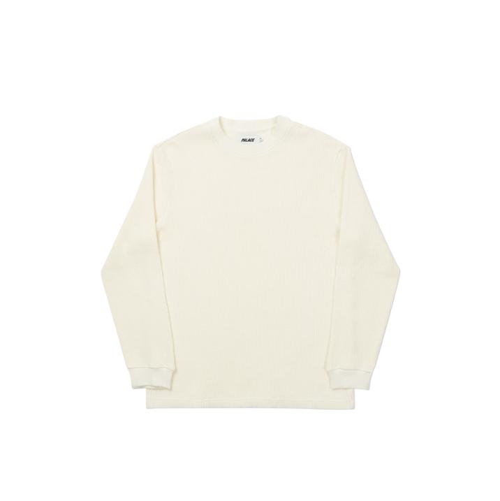 Thumbnail WAFFLE LONGSLEEVE WHITE one color